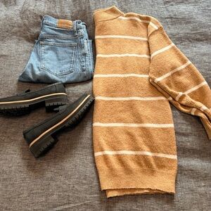 Oversized Striped Sweater